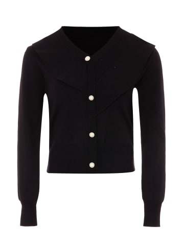 NAEMI Damen Cardigan in Schwarz