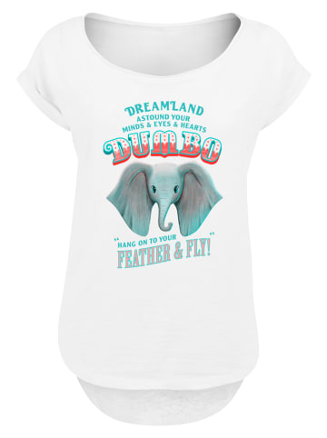 F4NT4STIC Long Cut T-Shirt Disney Dumbo Astound Your Mindes in weiß