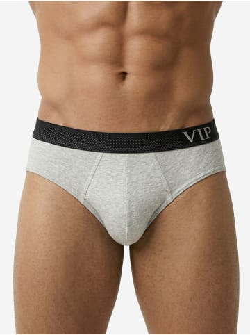 VIP Slip Premium Jersey Stretch in greymelange