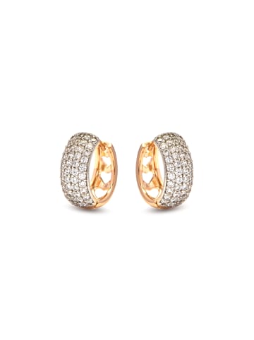 Luxenter Ohrringe Saniko mit 18 Karat Gelbgold-Finish – SANIKO