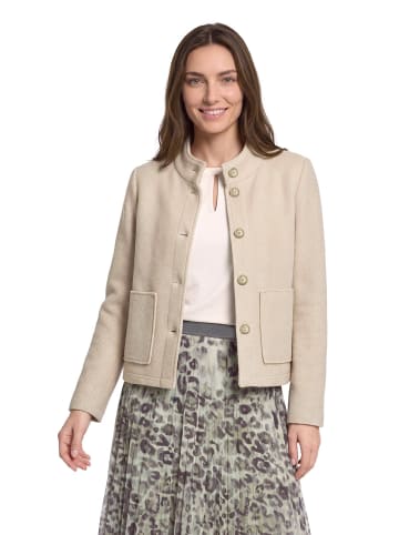 Betty Barclay Blazer-Jacke mit Knöpfen in Taupe