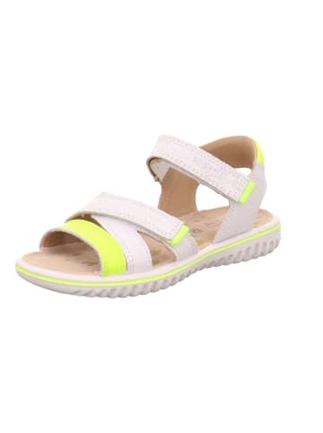 superfit Sandale SPARKLE in Weiß/Gelb