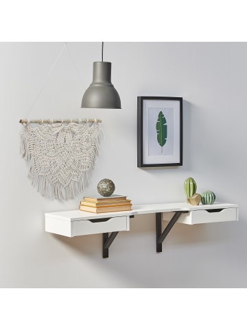 Makramee Wandbehang in Creme - (B)60,5 x (H)65 cm
