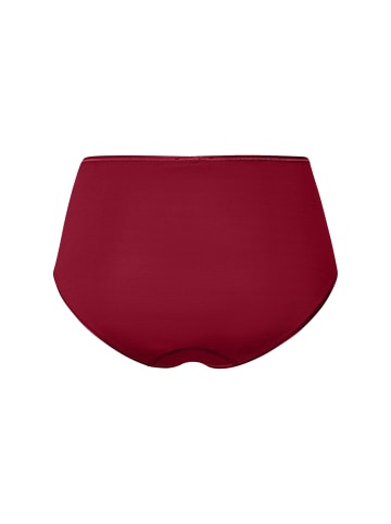 Hanro Maxi Slip Cotton Seamless in red dahlia