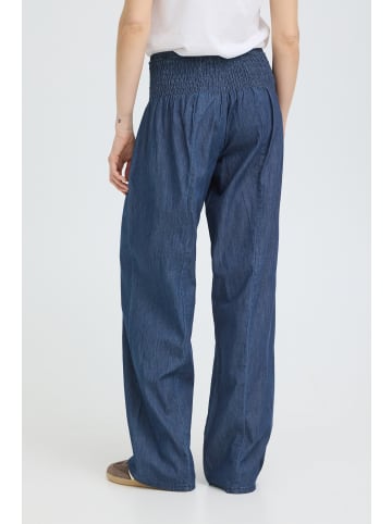 Pulz Casual PZJILL Relaxed fit in Dark Blue Denim