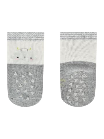 Sterntaler ABS Krabbelsocken 2er-Pack Roboter in ecru