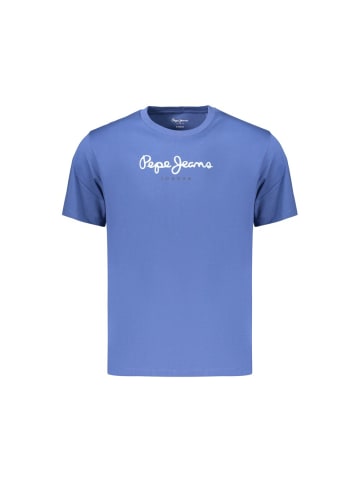 Pepe Jeans Blau Herren T-Shirt aus Baumwolle