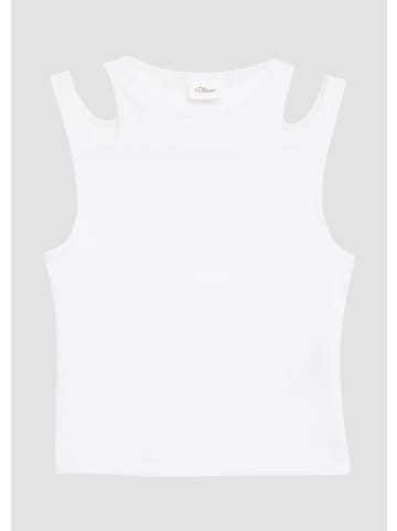 s.Oliver T-Shirt in 0100_weiß