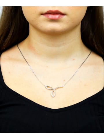 Diamant L'éternel Halskette aus 375 Gelbgold mit Diamant
