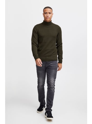 BLEND Rollkragenpullover BHPullover 20716797 in oliv