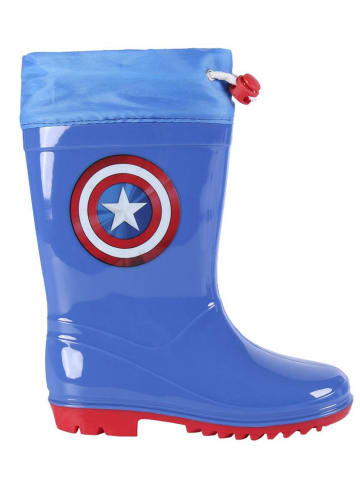 Marvel Gummistiefel Marvel Captain America in Blau