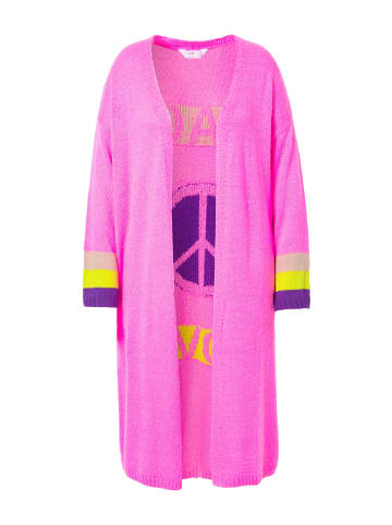 Angel of Style Cardigan in neon berry