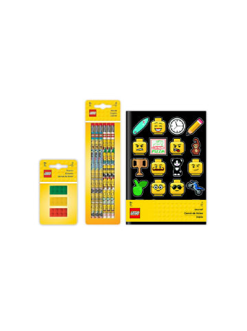 LEGO LEGO Schreib-Set (Radiergummis, Bleistifte, Notizbuch) in mehrfarbig
