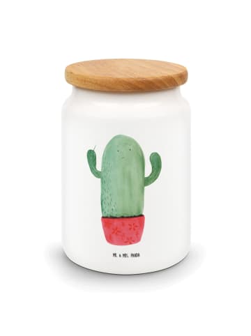 Mr. & Mrs. Panda Dose Kaktus Wut ohne Spruch in Weiß