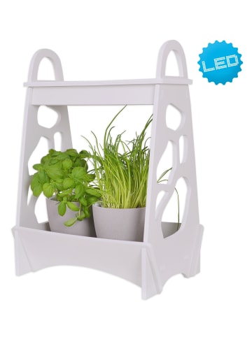 näve LED-Mini-Garten (H) 50 cm weiß "Garden" in Weiß