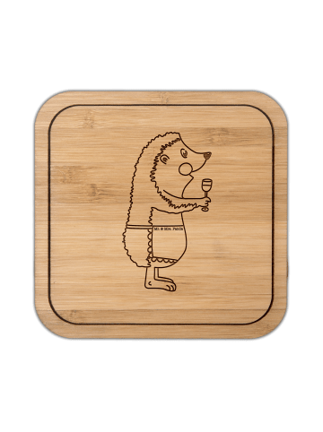 Mr. & Mrs. Panda Coaster Igel Wein ohne Spruch in Transparent