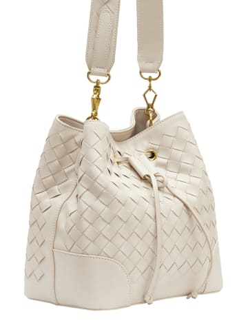 DreiMaster Klassik Women Shoulder Bag in Wollweiss