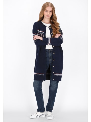 DreiMaster Maritim Women Cardigan in navy