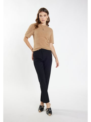 faina Damen Strick Pullover in Kamel
