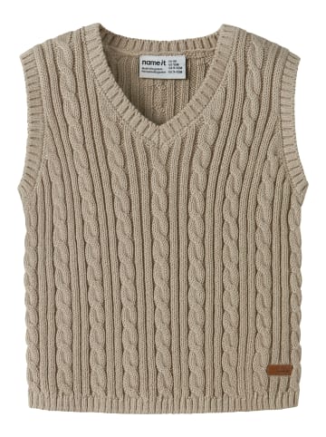 name it Pullunder NBMROMAN KNIT SLIPOVER in island fossil