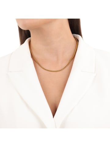 s.Oliver Halskette Edelstahl, IP Gold in Gold