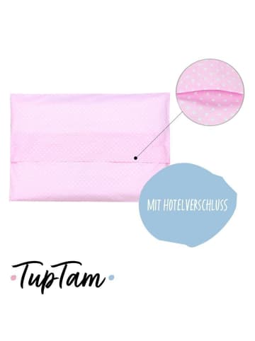 TupTam 2er- Set Kissenbezüge in rosa Modell 2
