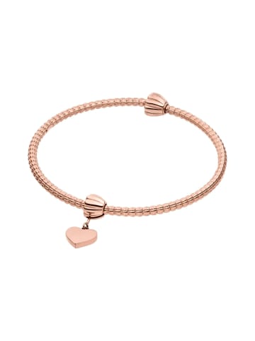 PURELEI Charm LEI Engraveable Heart Rosegold