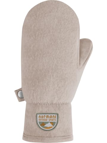 Normani Outdoor Sports Kinder Merino Fäustlinge Wäldi in Beige