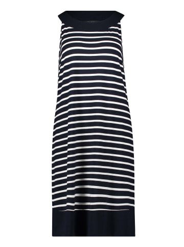 Betty Barclay Jerseykleid in marine ecru - 0001