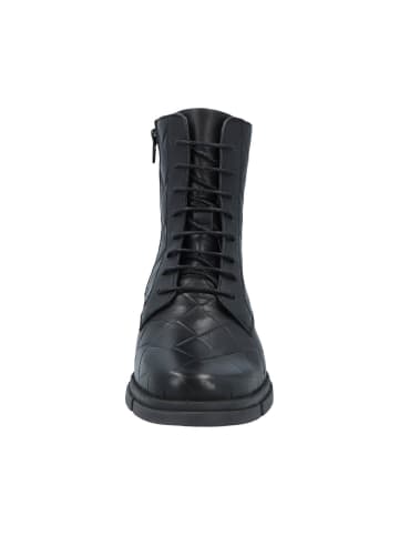 Solidus Damen Stiefel/Boots ungefüttert Kibu - Weite H+K in Schwarz