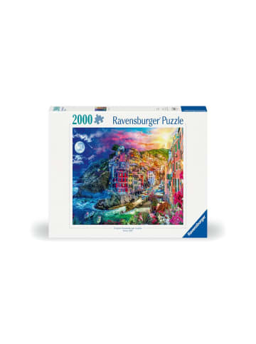 Ravensburger Puzzle Farbenfrohe Cinque Terre 2000 Teile, ab 14 Jahre