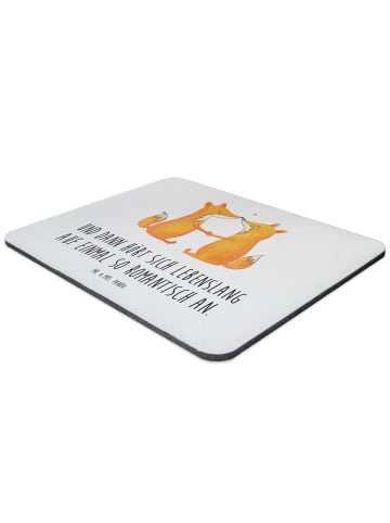 Mr. & Mrs. Panda Mouse Pad Füchse Liebe mit Spruch in Keine Angabe