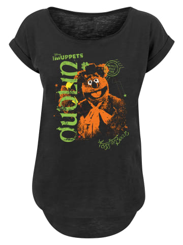 F4NT4STIC Long Cut T-Shirt Disney Die Muppets Fozzie Bear In Dublin in schwarz