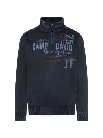 CAMP DAVID  Strickpullover in blau