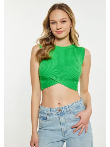 myMo Damen Crop-Top in GRÜN