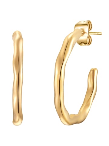 Eastside NY Creolen Edelstahl in gelbgold