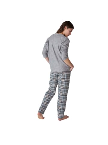 J and J Brothers Schlafanzug in Gray