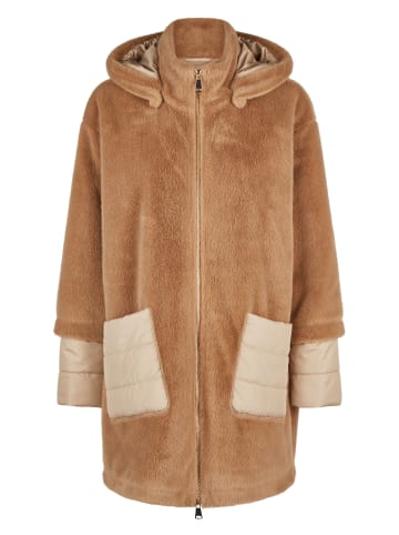 WHITE LABEL Longjacke in cognac