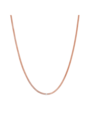 Glanzstücke München Halskette Sterling Silber Zirkonia in roségold