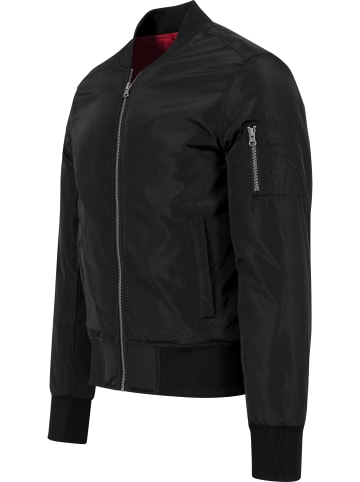 Urban Classics Urban Classics Herren 2-Tone Bomber Jacket in blk/blk