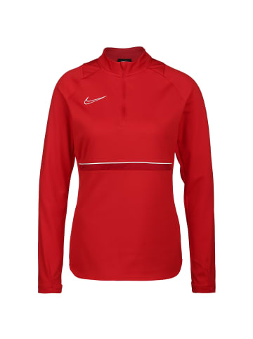 Nike Performance Longsleeve Academy 21 Drill in rot / weiß