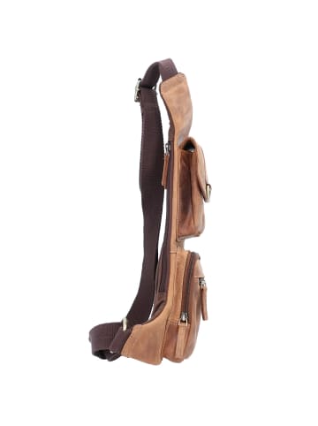 Greenburry Vintage Sling Bag Leder 43 cm brown