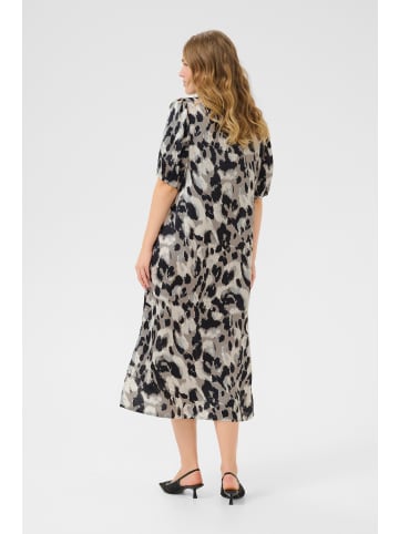 Kaffe Kleid BPaddison Casual fit in Grey Leopard Print