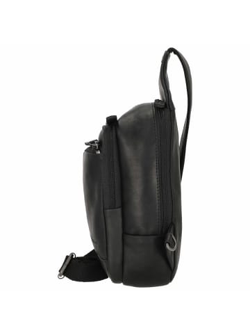 The Chesterfield Brand Riga - Umhängetasche 24 cm (black) in schwarz