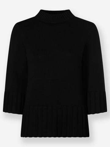 Heine 3/4 Arm-Pullover in schwarz