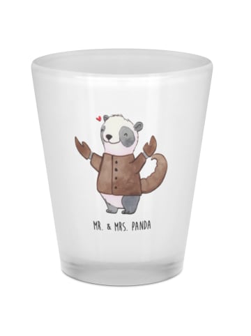 Mr. & Mrs. Panda Likörglas Skorpion Astrologie ohne Spruch in Transparent