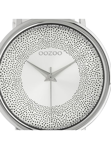 Oozoo Armbanduhr Oozoo Timepieces weiß groß (ca. 42mm)