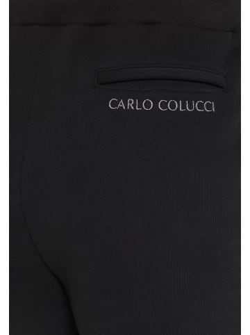 Carlo Colucci Sweathose De Amicis in Schwarz