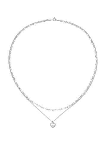 Elli Halskette 925 Sterling Silber Herz in Silber