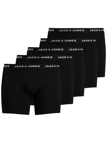 JACK & JONES PLUS 5er-Pack Trunks in Black